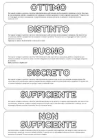 anteprima - Materiale di supporto/inclusione - Cartellone giudizi sintetici _LaMaestraGiulia - Pagina di copertina