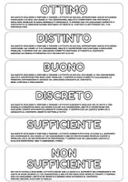 anteprima - Materiale di supporto/inclusione - Cartellone giudizi sintetici _LaMaestraGiulia - Pagina 1