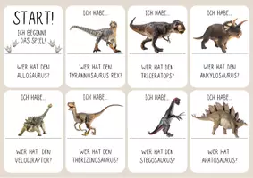 Vorschau - Spiele - Dinosaurier - Ich habe wer hat - Lernspiel - Seite 2
