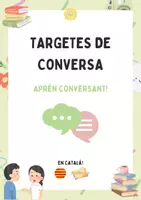Vista previa - Tarjetas / Manipulativos - TARGETES DE CONVERSA. INFANTIL - Portada