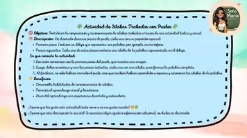 Vista previa - Tarjetas / Manipulativos - Rompecabezas de las sílabas trabadas - página 1