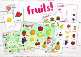 zapowiedź - FRUITS RESOURCES PACK – ZESTAW MATERIAŁÓW DO DRUKU - obwoluta
