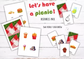 zapowiedź - LET’S HAVE A PICNIC! – ZESTAW MATERIAŁÓW DO DRUKU - strona 1