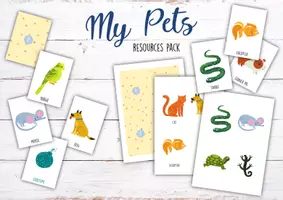 zapowiedź - MY PETS – ZESTAW MATERIAŁÓW DO DRUKU - strona 1
