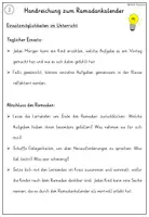 Vorschau - Arbeitsblätter - Ramadan Kalender für Kinder basteln Grundschule - Seite 3