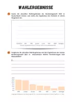 Vorschau - Arbeitsblätter - Bundestagswahl 2025 - Auswertung der Wahl #demokratiestärken - Seite 1