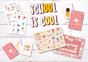 zapowiedź - SCHOOL IS COOL RESOURCES PACK – ZESTAW MATERIAŁÓW DO DRUKU - strona 1