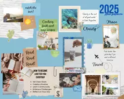Vorschau - Mal- und Bastelvorlagen - How to create a visionboard - Zukunftspläne mit Will-Future erstellen - Seite 1
