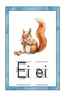 Vorschau - Merkblätter - Buchstabenaushänge Druckschrift Lautverbindungen Umlaute und Zwielaute - Seite 3
