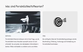 Vorschau - Fördermaterial/Inklusion - Präsentation: Persönlichkeitstheorien – Ansätze, Modelle und Entwicklungen als PDF und PowerPoint-Datei - Seite 1