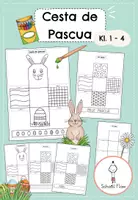 Vista previa - Manualidades / Dibujos para colorear - Cestas de Pascua | Crear y colorear Arte de Pascua - Portada