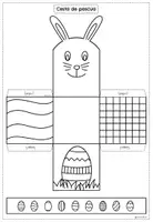 Vista previa - Manualidades / Dibujos para colorear - Cestas de Pascua | Crear y colorear Arte de Pascua - página 1