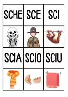 anteprima - Flashcard - FLASHCARD SUONI DURI E SUONI DOLCI - Pagina 3
