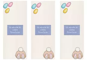 Vorschau - Mal- und Bastelvorlagen - Feriengruß Ostern - Schokololli - Seite 3