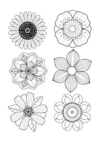 Vorschau - Mal- und Bastelvorlagen - Bastelprojekt Frühlings-Kranz mit Blumen / Ostern - Seite 2
