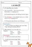 Vorschau - Arbeitsblätter - escape room - ss, s oder ß? - Seite 1