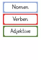 Vorschau - Arbeitsblätter - Wortarten - Arbeitsblätter und Regelblatt - Seite 1
