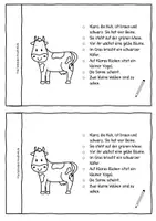 Vorschau - Arbeitsblätter - Lesemalheft Auf dem Bauernhof (Klasse 2 und 3) - Seite 2