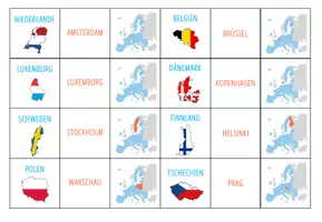 Vorschau - Spiele - EU Länder – Zuordnungsaktivität / Paare Finden Spiel - Seite 2