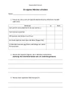 Vorschau - Klassenarbeiten - Klassenarbeit zum Thema Märchen + Bewertungsbogen - Seite 2