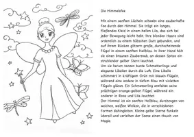 Vorschau - Arbeitsblätter - Lesen und malen: Fantasiewesen (2 Niveaus) - Seite 2