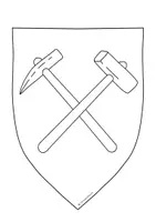 Vorschau - Mal- und Bastelvorlagen - Zünftwappen - Tafelmaterial und Ausmalbilder - Paket 5 - Seite 3