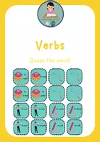 Vorschau - Spiele - Verbs - Guess the word! - Deckblatt