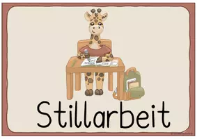 Vorschau - Poster - Giraffenklasse- Sozialformen - Seite 1