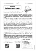 Vorschau - Arbeitsblätter - Die Hanse im Mittelalter Plakatarbeit/Präsentation - Seite 3