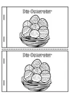 anteprima - Materiale per pittura e bricolage - Malbuch Ausmalbilder Ostern Deutsch - Pagina 3