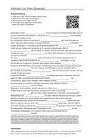 Vorschau - Arbeitsblätter - Arbeitsblätter "Skispringen" + Lösung & MP3 + - Deckblatt