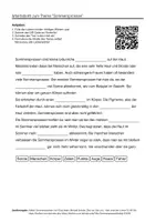 Vorschau - Arbeitsblätter - Arbeitsblätter "Sommersprossen" + Lösung & MP3 + - Deckblatt