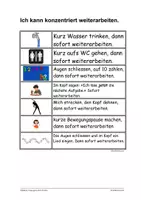 Vorschau - Fördermaterial/Inklusion - Hilfskarte: Pausen/ Regeneration - Seite 3
