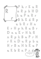 Vorschau - Arbeitsblätter - visuelle Differenzierung Rr - Deckblatt