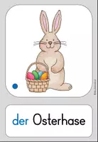 Vorschau - Präsentationen/Tafelbilder - Ostern Ostergeschichte Bildkarten Wortkarten - DaZ DaF Sprachförderung - Seite 3