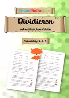 Vorschau - Arbeitsblätter - Natürliche Zahlen - Grundrechungsarten - Seite 1