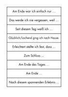 Vorschau - Fördermaterial/Inklusion - Gute Satzanfänge für eine Erlebniserzählung - Seite 3