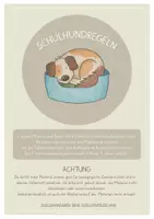 Vorschau - Poster - Schulhundregeln Tafelmaterial - Deckblatt