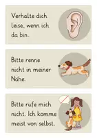 Vorschau - Poster - Schulhundregeln Tafelmaterial - Seite 2