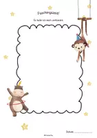 Vorschau - Anderer Materialtyp - Portfolio zur Faschingszeit 🎉 - Deckblatt