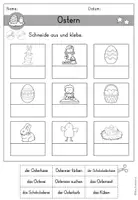 Vorschau - Arbeitsblätter - Ostern Arbeitsblatt Leseverstehen differenziert - DaZ DaF Sprachförderung - Seite 3