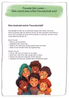 Vorschau - Arbeitsblätter - Freundschaft & Empathie – Ethik Klasse 5 mit Übungen zu sozialen Kompetenzen - Seite 2