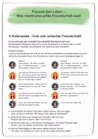 Vorschau - Arbeitsblätter - Freundschaft & Empathie – Ethik Klasse 5 mit Übungen zu sozialen Kompetenzen - Seite 3