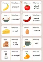 Vorschau - Spiele - I have - Who has Food Vocabulary Game - Seite 2