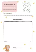 Vorschau - Anderer Materialtyp - Steckbrief für das Kind 👶🏻 - Seite 1