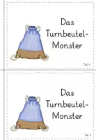 Vorschau - Arbeitsblätter - Lektüre: Lesebegleitheft und Kinderroman "Das Turnbeutel-Monster" (Materialpaket) - Seite 3