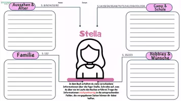 Vorschau - Arbeitsblätter - Master of Disaster: Charakteranalyse von Quentin und Stella - Seite 3