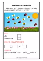 anteprima - Esercizi - MATEMATICA CLASSE PRIMA PROBLEMI IMPOSTATI SENZA SEGNO - Pagina 1