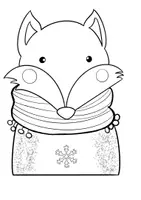 anteprima - Materiale interattivo - disegni animali dell'inverno - Pagina 1