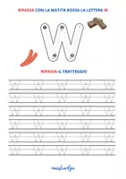anteprima - Esercizi - Lettere straniere- Esercizi facilitati di letto-scrittura - Pagina 3
